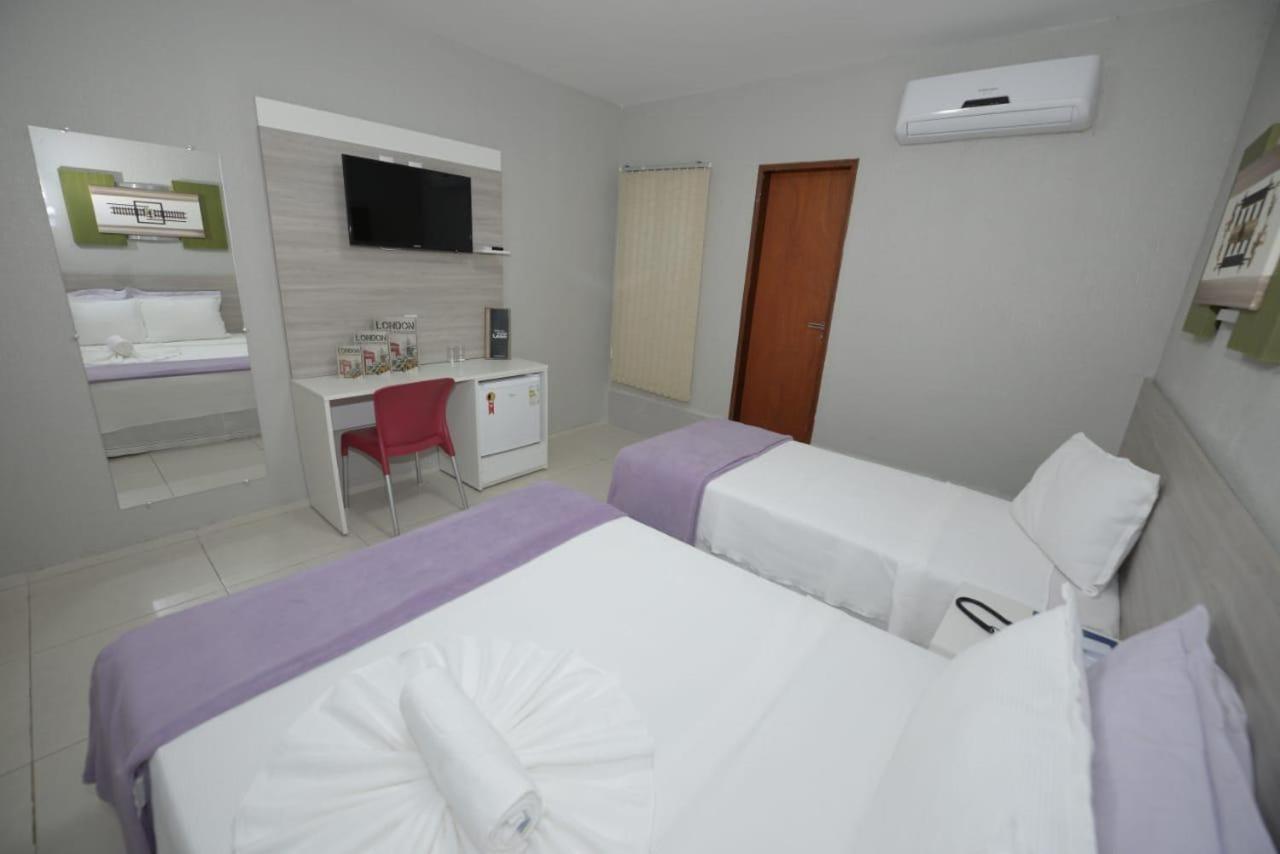Hotel Leon Barbalha Bagian luar foto